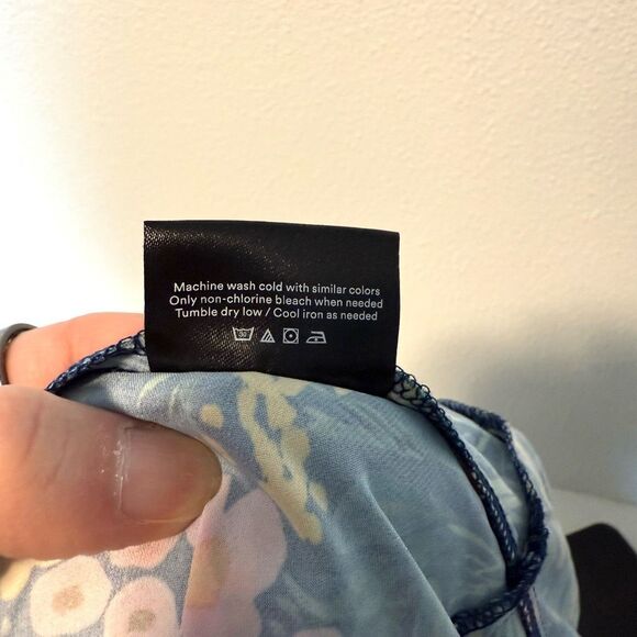 Summersalt X Rifle Paper Company Floral Wrap Skirt Size Large - Picture 9 of 10